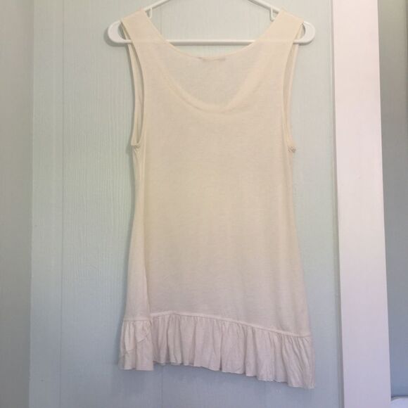 Banana Republic small, ivory, rayon top - Picture 4 of 7
